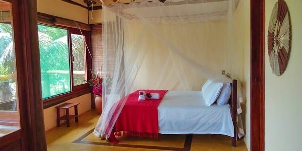 Sleeping area in Spirit Vine Ayahuasca Retreats