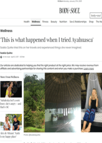 This is what happened when I tried Ayahuasca
